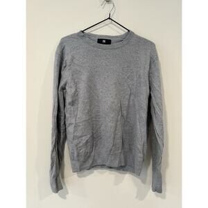 BR Banana Republic Women 100% Merino Wool Crew Neck Pullover Size Large 2574